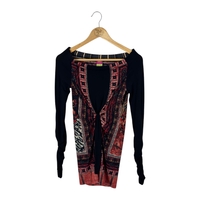 Save The Queen Women's Print Blouse (M)