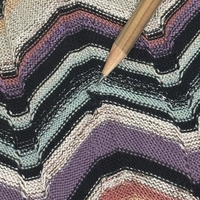 Missoni Lindex многоцветен плетен шал
