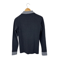 Moncler women chest logo-patch detail polo shirt (S)