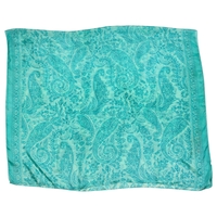 No brand Paisley копринен шал