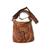 Depeche Crossbody Leather Bag