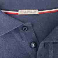 Moncler women chest logo-patch detail polo shirt (M)