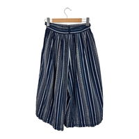 Vintage Kenzo Paris Culottes панталон с висока талия и райета (FR40)