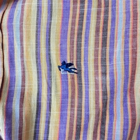 Etro Multicoloured Striped Linen Shirt (40)