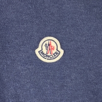 Moncler women chest logo-patch detail polo shirt (M)