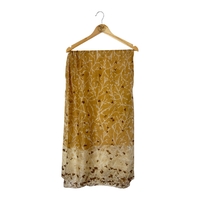 No brand копринен принт шал 52x176