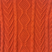 Lauren Ralph Lauren Cotton Acrylic LS Mock Neck - Knitwear Sweater (M)