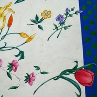 Gucci Floral Silk Scarf