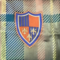 No brand silk print scarf 134x134