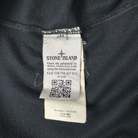 Stone Island 1/4 Zip Button Up Sweatshirt (M)