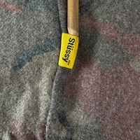 Stüssy Camo Wool Baseball Shirt (L)