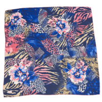 Asema Floral копринен шал 89x89
