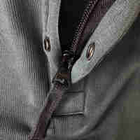 Stone Island 1/4 Zip Button Up Sweatshirt (M)