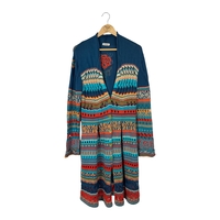 Ivko Long Cardigan Lace Floral Pattern (42)