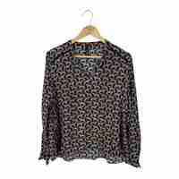 Marc Cain Leopard SIlk Blouse N4