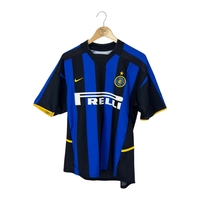 Vintage Nike Inter 2002/2003 Home футболна тениска (M)