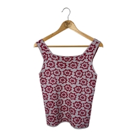 Oleana плетен потник вълна и коприна (L)