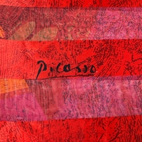 Vintage Picasso Classic Vintage Scarf
