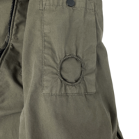 C.P. Company Gabardine Zip Up Lens Overshirt (S)