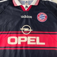 Vintage Adidas Bayern Munich 1997/98/99 футболна тениска (L)