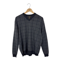 FENDI - FF Monogram men's merino wool pullover (52)