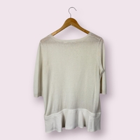 Schumacher silk peplum sweater (4)