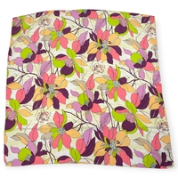 Vintage Sport Missoni Floral oversized silk scarf / pareo (133 × 133 cm)