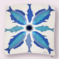 Felicitas Queisser Silk Print Scarf 76x76