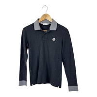 Moncler women chest logo-patch detail polo shirt (S)