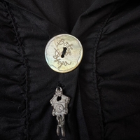 Bottega by Elisa Cavaletti Ruffle Front Blouse (M)