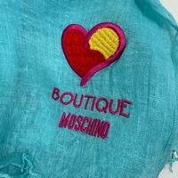 Boutique Moschino ленен шал