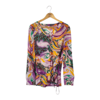 Bogner Floral принт блуза (40)