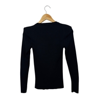 Sandro Temps Ribbed вълнен пуловер (1)