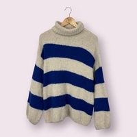 10days Дамски пуловер с висока яка алпака и вълна  (L)