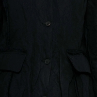 Aleksandr Manamis Black Mandarin Collar дамско палто (1)