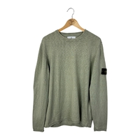 Stone Island Crew Neck Badge Logo Sweater (2XL)