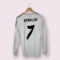Adidas Real Madrid 2013/2014 Home Shirt #7 Ronaldo футболна фланелка (M)