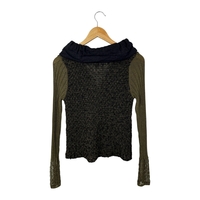 Eva & Claudi плетена жилетка с дантели (S)