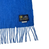 Eric Bompard Cashmere scarf with fringe 34x174