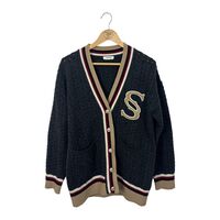 Sandro Tommy Double S Oversized Cardigan (1)