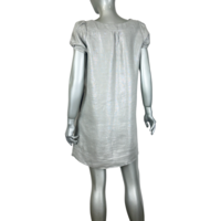 Рокля Sandro glitter linen dress (2)