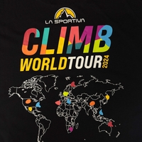 La Sportiva Climb World Tour 2024 мъжка тениска (S)