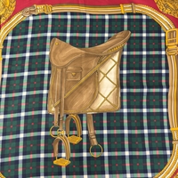 No brand принт шал 87x87