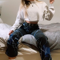 Jaded London Streetwear Lightning Jeans (30)