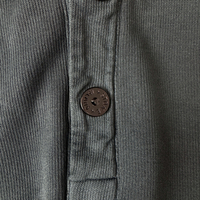 Stone Island 1/4 Zip Button Up Sweatshirt (M)