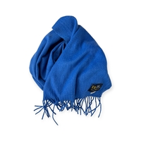 Eric Bompard Cashmere scarf with fringe 34x174