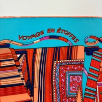 Дамски шал Hermes Voyage En Etoffes Silk Scarf