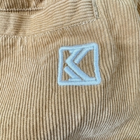 Karl Kani Signature Corduroy Straight Leg Pants (L)