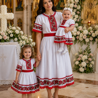 рокля с етно мотиви “Мама и Дъщеря“