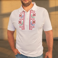 Мъжка тениска с тракийска шевица „Тракия“